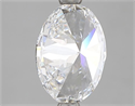 Natural Diamond 1.71 Carats, Oval with  Cut, E Color, VVS1 Clarity and Certified by GIA