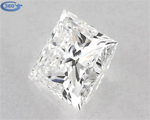 Foto Diamante Natural 1.01 quilates, Princesa , Color G, claridad VVS2 y certificado GIA de