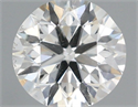Natural Diamond 0.70 Carats, Round with Excellent Cut, I Color, SI2 Clarity and Certified by IGI