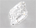 Natural Diamond 1.11 Carats, Asscher with  Cut, E Color, VVS2 Clarity and Certified by GIA
