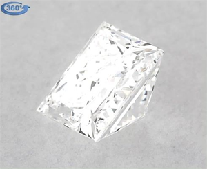 Picture of Natural Diamond 0.70 Carats, Princess with  Cut, E Color, VS1 Clarity and Certified by GIA