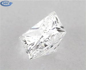 Foto Diamante Natural 0.80 quilates, Princesa , Color E, claridad VS2 y certificado GIA de