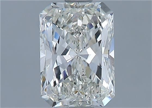 Picture of Natural Diamond 1.09 Carats, Radiant with  Cut, J Color, SI1 Clarity and Certified by GIA