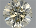 Natural Diamond 0.70 Carats, Round with Very Good Cut, J Color, SI1 Clarity and Certified by IGI