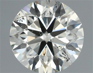 Foto Diamante Natural 0.70 quilates, Redondo , Color J, claridad SI2 y certificado IGI de