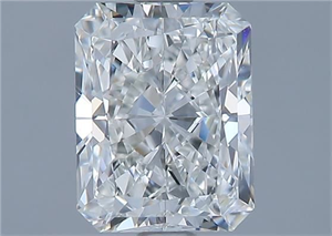 Foto Diamante Natural 1.53 quilates, Radiante , Color G, claridad VVS1 y certificado GIA de