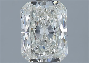 Picture of Natural Diamond 1.55 Carats, Radiant with  Cut, K Color, VVS1 Clarity and Certified by GIA