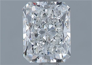 Picture of Natural Diamond 1.01 Carats, Radiant with  Cut, G Color, VS2 Clarity and Certified by GIA