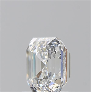 Foto Diamante Natural 1.50 quilates, Asscher , Color F, claridad SI1 y certificado GIA de