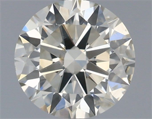 Picture of Natural Diamond 0.70 Carats, Round with Excellent Cut, J Color, I1 Clarity and Certified by IGI
