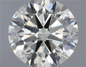 Foto Diamante Natural 0.72 quilates, Redondo , Color K, claridad SI1 y certificado IGI de