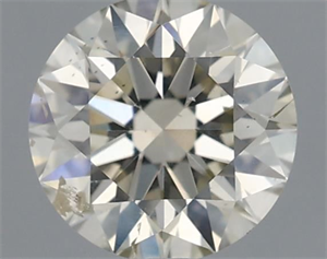 Picture of Natural Diamond 0.71 Carats, Round with Excellent Cut, K Color, SI2 Clarity and Certified by IGI