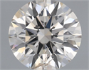 Natural Diamond 0.72 Carats, Round with Excellent Cut, K Color, SI2 Clarity and Certified by IGI