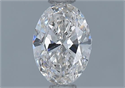 Diamante Natural 0.52 quilates, Ovalado , Color I, claridad VVS1 y certificado GIA