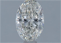 Diamante Natural 0.51 quilates, Ovalado , Color I, claridad VS1 y certificado GIA