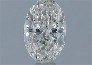 Foto Diamante Natural 0.51 quilates, Ovalado , Color I, claridad VS1 y certificado GIA de