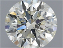 Diamante Natural 0.70 quilates, Redondo , Color L, claridad SI2 y certificado IGI