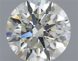 Foto Diamante Natural 0.70 quilates, Redondo , Color L, claridad SI2 y certificado IGI de