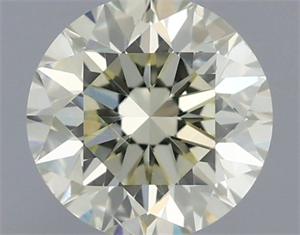 Picture of Natural Diamond 0.70 Carats, Round with Very Good Cut, N Color, SI2 Clarity and Certified by IGI