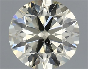 Picture of Natural Diamond 0.71 Carats, Round with Excellent Cut, M Color, SI2 Clarity and Certified by IGI