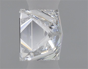 Picture of Natural Diamond 0.29 Carats, Princess with  Cut, E Color, VVS2 Clarity and Certified by GIA
