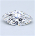Natural Diamond 3.00 Carats, Marquise with  Cut, F Color, IF Clarity and Certified by GIA