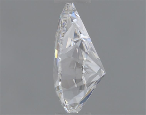Picture of Natural Diamond 0.46 Carats, Pear with  Cut, D Color, VS1 Clarity and Certified by GIA