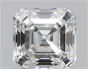 Diamante Natural 1.13 quilates, Asscher , Color H, claridad SI1 y certificado GIA