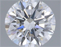 Diamante Natural 0.50 quilates, Redondo , Color F, claridad VS1 y certificado GIA