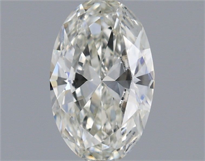 Picture of Natural Diamond 0.51 Carats, Oval with  Cut, H Color, VS1 Clarity and Certified by IGI