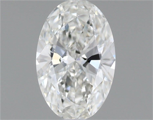 Foto Diamante Natural 0.48 quilates, Ovalado , Color G, claridad IF y certificado GIA de