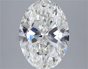 Foto Diamante Natural 3.01 quilates, Ovalado , Color G, claridad VS2 y certificado GIA de