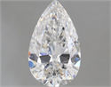 Natural Diamond 2.31 Carats, Pear with  Cut, E Color, SI1 Clarity and Certified by GIA