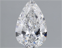 Diamante Natural 1.00 quilates, De pera , Color E, claridad VS1 y certificado GIA