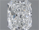 Natural Diamond 0.50 Carats, Radiant with  Cut, G Color, VS1 Clarity and Certified by GIA