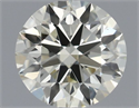 Natural Diamond 0.42 Carats, Round with Excellent Cut, M Color, VS1 Clarity and Certified by IGI