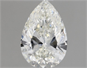 Natural Diamond 1.11 Carats, Pear with  Cut, I Color, VS2 Clarity and Certified by GIA