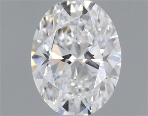 Picture of Natural Diamond 0.41 Carats, Oval with  Cut, E Color, VVS2 Clarity and Certified by GIA