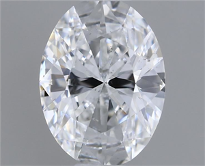 Foto Diamante Natural 0.62 quilates, Ovalado , Color E, claridad VS2 y certificado GIA de