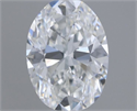 Diamante Natural 0.51 quilates, Ovalado , Color F, claridad VVS2 y certificado GIA