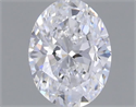Natural Diamond 0.40 Carats, Oval with  Cut, D Color, VS2 Clarity and Certified by GIA
