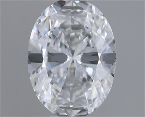 Picture of Natural Diamond 0.40 Carats, Oval with  Cut, E Color, VVS1 Clarity and Certified by GIA