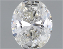 Natural Diamond 0.44 Carats, Oval with  Cut, G Color, VS1 Clarity and Certified by GIA