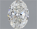 Diamante Natural 0.52 quilates, Ovalado , Color I, claridad VVS1 y certificado GIA