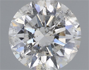Picture of Natural Diamond 1.00 Carats, Round with Excellent Cut, G Color, I1 Clarity and Certified by IGI