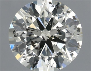 Foto Diamante Natural 0.90 quilates, Redondo , Color J, claridad SI2 y certificado IGI de