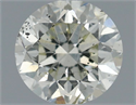 Natural Diamond 0.91 Carats, Round with Very Good Cut, J Color, SI2 Clarity and Certified by IGI