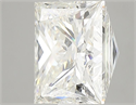 Natural Diamond 5.02 Carats, Princess with  Cut, I Color, SI2 Clarity and Certified by GIA