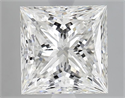 Diamante Natural 3.03 quilates, Princesa , Color G, claridad SI2 y certificado HRD