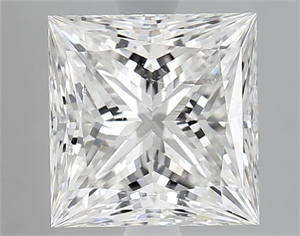 Foto Diamante Natural 3.03 quilates, Princesa , Color G, claridad SI2 y certificado HRD de